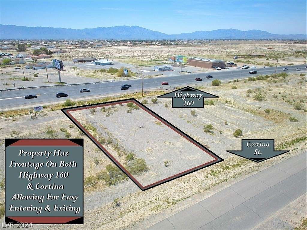 0.46 Acres of Commercial Land for Sale in Pahrump, Nevada