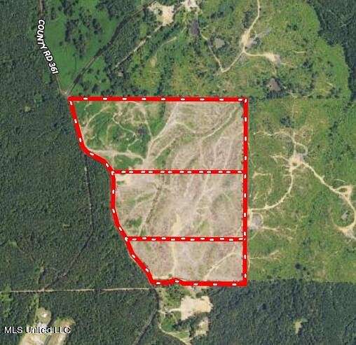 25.3 Acres of Recreational Land for Sale in Oxford, Mississippi