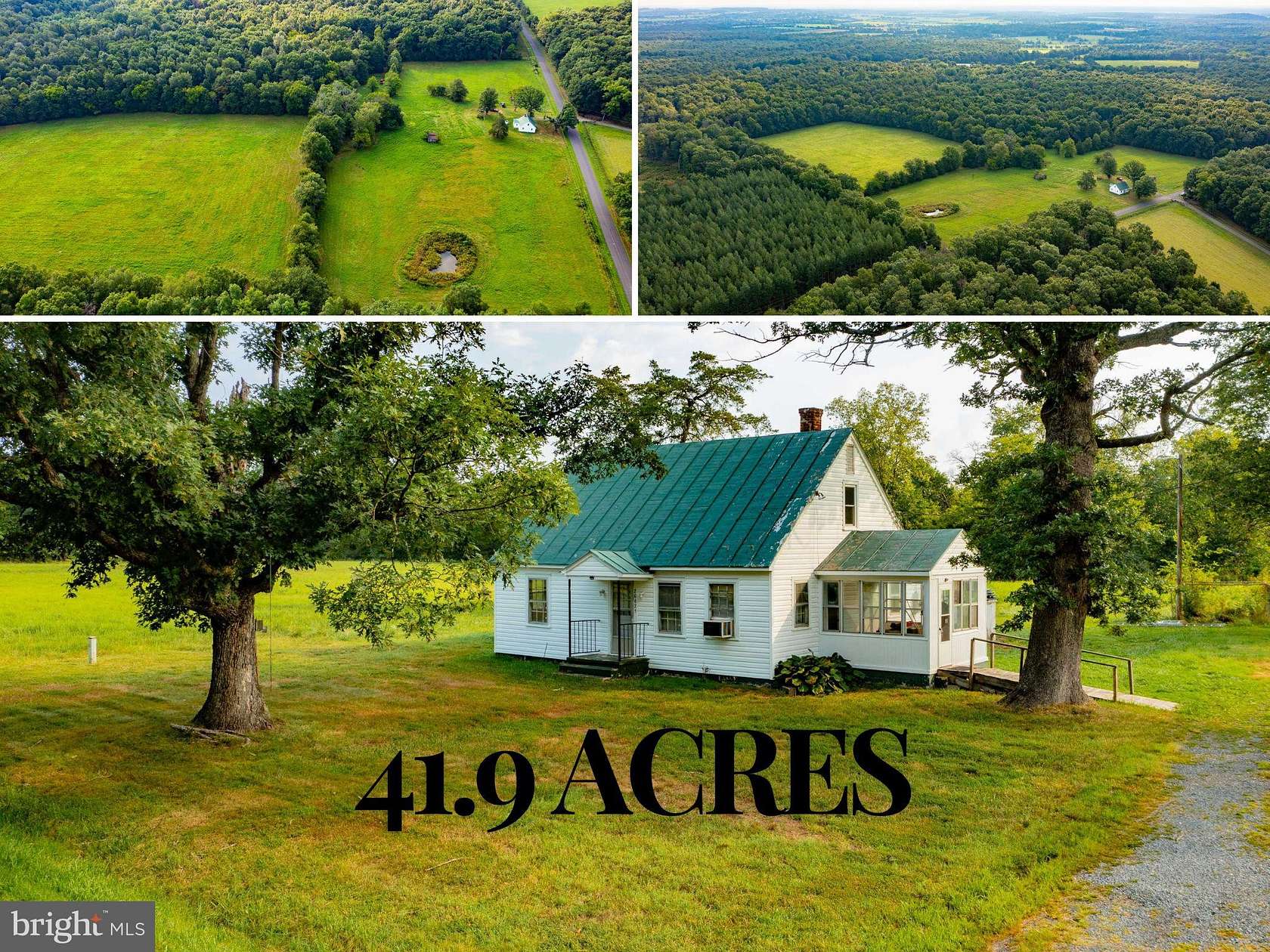 41.9 Acres of Land with Home for Sale in Culpeper, Virginia