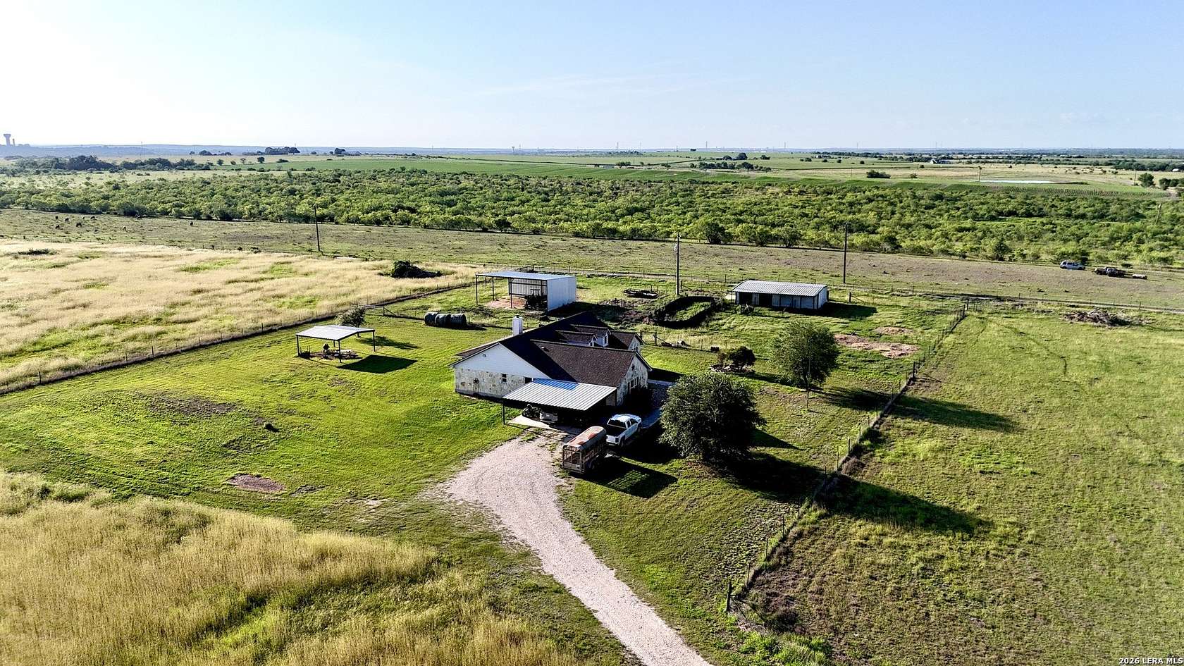 20 Acres of Agricultural Land with Home for Sale in San Marcos, Texas