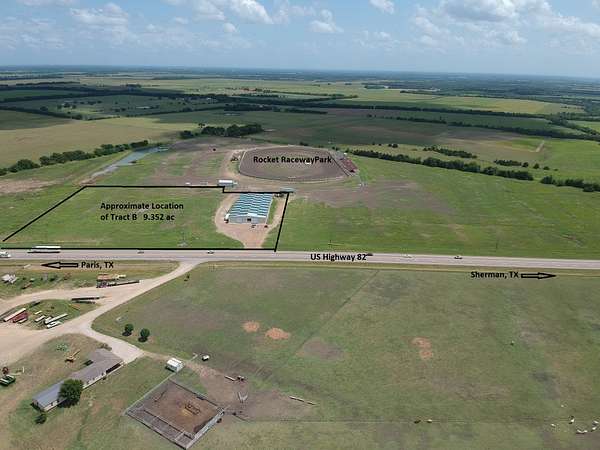 9.35 Acres of Commercial Land for Sale in Petty, Texas