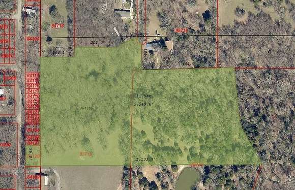 11.5 Acres of Land for Sale in Quinlan, Texas