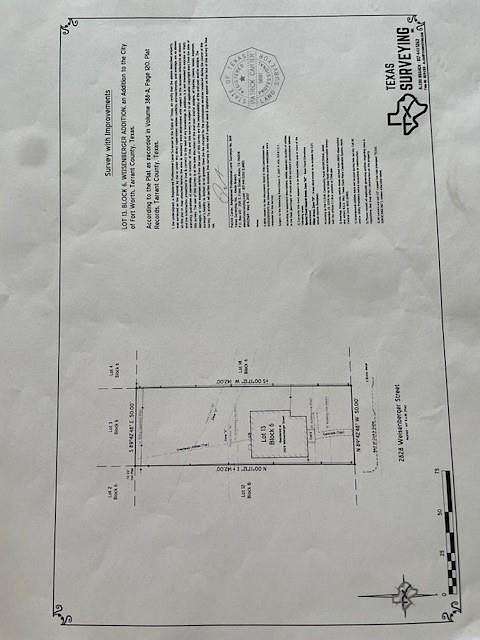 0.163 Acres of Residential Land for Sale in Fort Worth, Texas