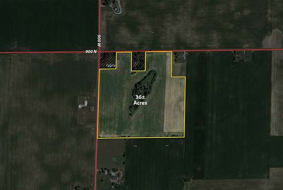 36 Acres of Agricultural Land for Sale in Elwood, Indiana