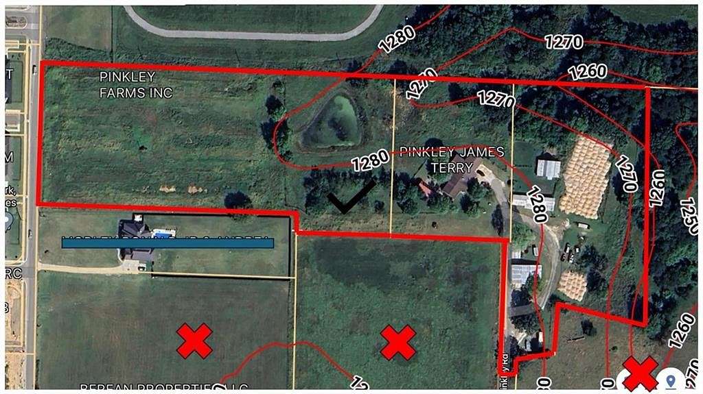 13.38 Acres of Land for Sale in Springdale, Arkansas