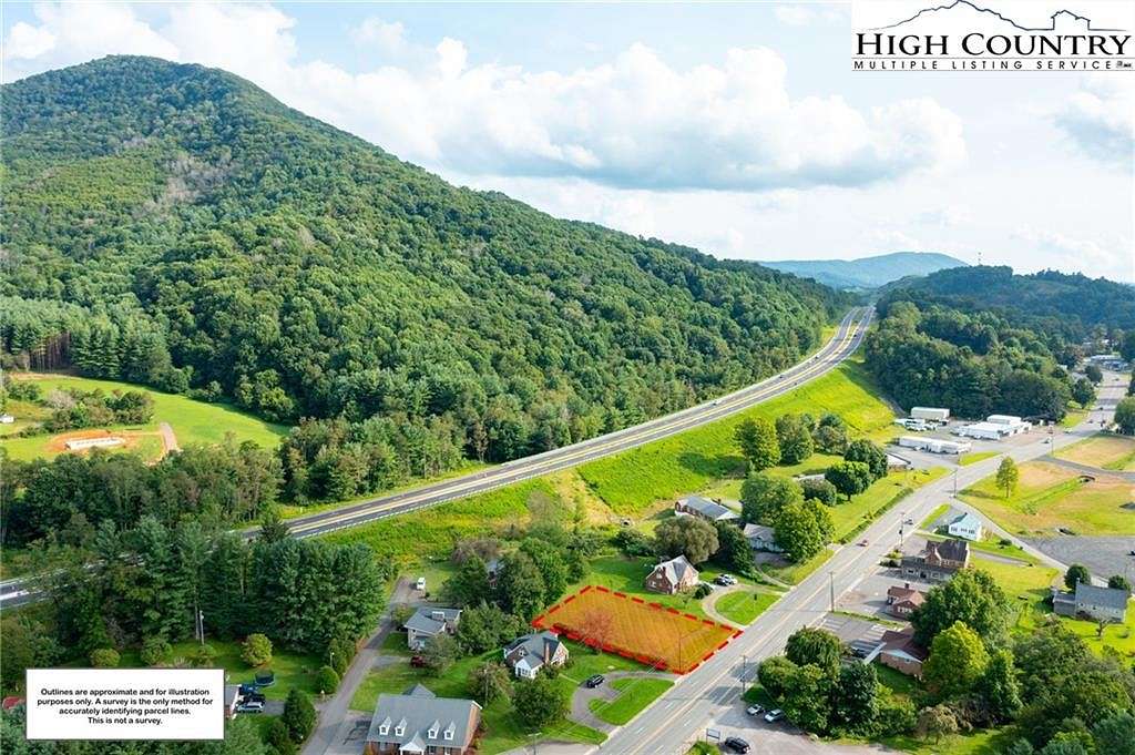 0.34 Acres of Commercial Land for Sale in Jefferson, North Carolina