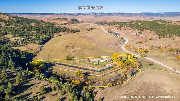 11.79 Acres of Land with Home for Sale in Buffalo Gap, South Dakota