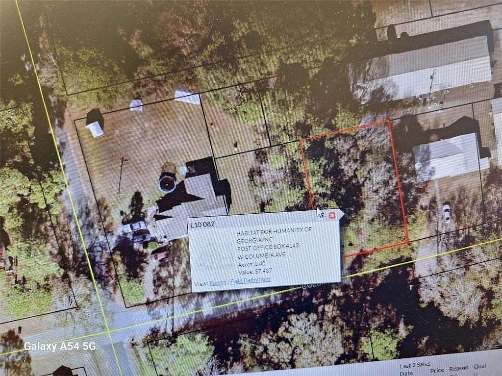 0.4 Acres of Residential Land for Sale in Vidalia, Georgia