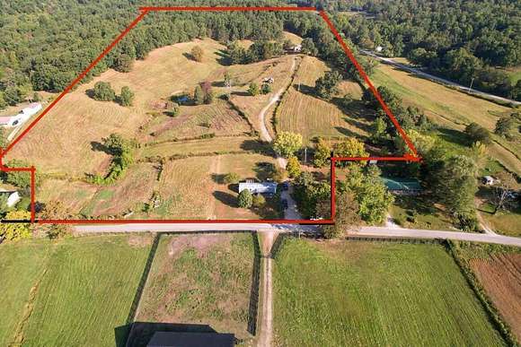 36.3 Acres of Land with Home for Sale in Olympia, Kentucky