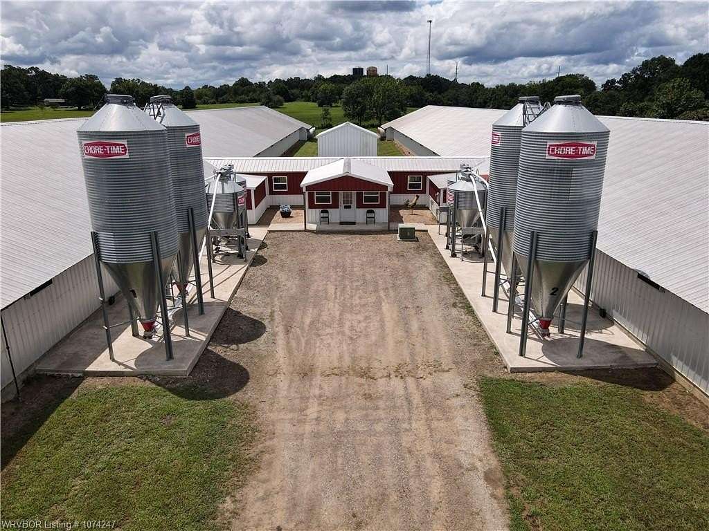 59.5 Acres of Agricultural Land with Home for Sale in Waldron, Arkansas