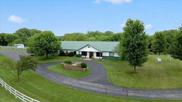 35.5 Acres of Agricultural Land with Home for Sale in Tremont, Illinois