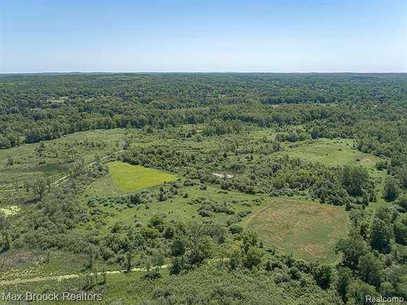 128 Acres of Recreational Land for Sale in Groveland Township, Michigan