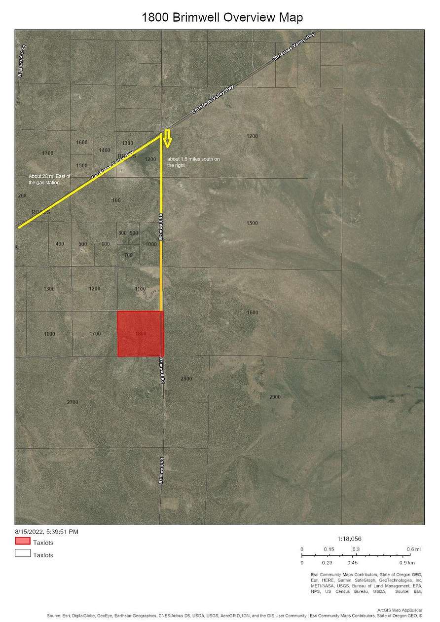 40 Acres of Land for Sale in Christmas Valley, Oregon