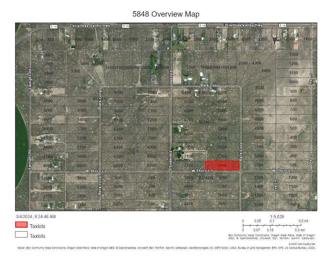 2.31 Acres of Residential Land for Sale in Christmas Valley, Oregon