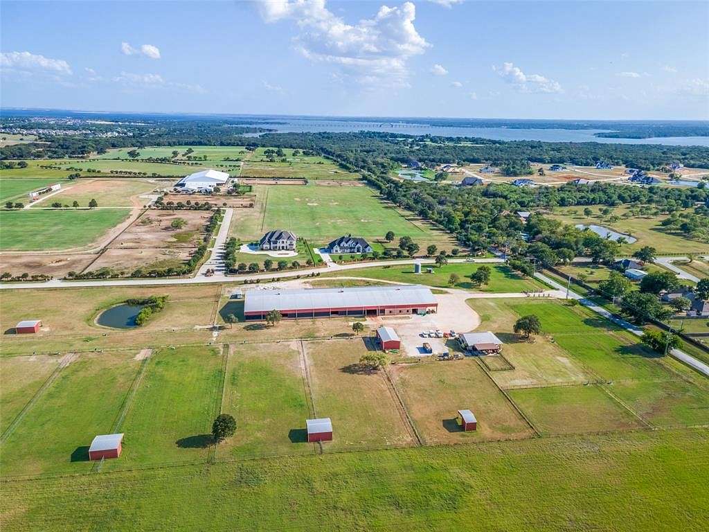 5.49 Acres of Land with Home for Sale in Oak Point, Texas