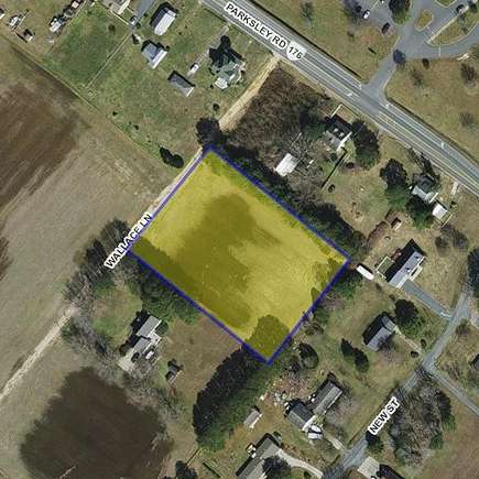 1.89 Acres of Land for Sale in Parksley, Virginia