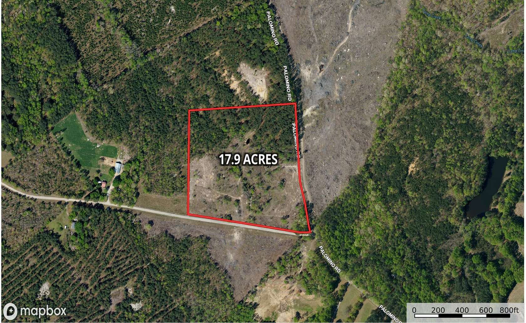 17.9 Acres of Land for Sale in Heath Springs, South Carolina