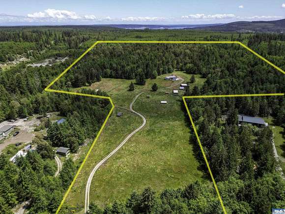 43.58 Acres of Land with Home for Sale in Sequim, Washington