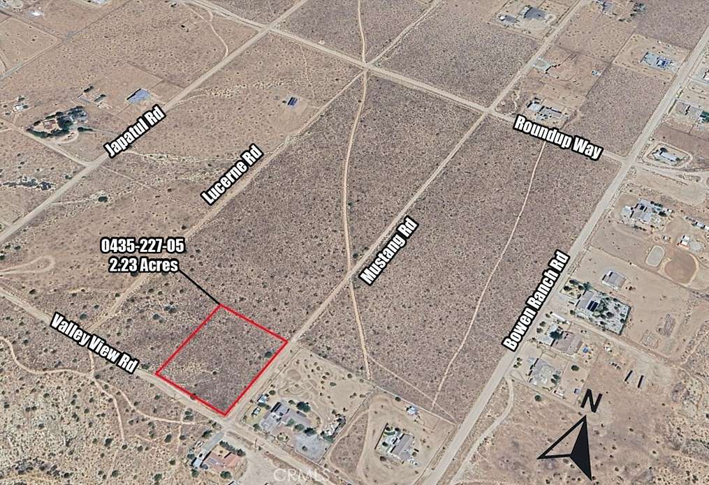 2.23 Acres of Residential Land for Sale in Apple Valley, California