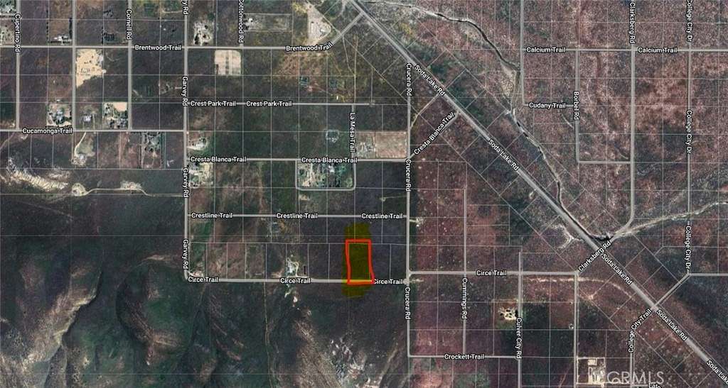 2.55 Acres of Residential Land for Sale in California Valley, California