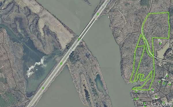 38.9 Acres of Land for Sale in Bracey, Virginia