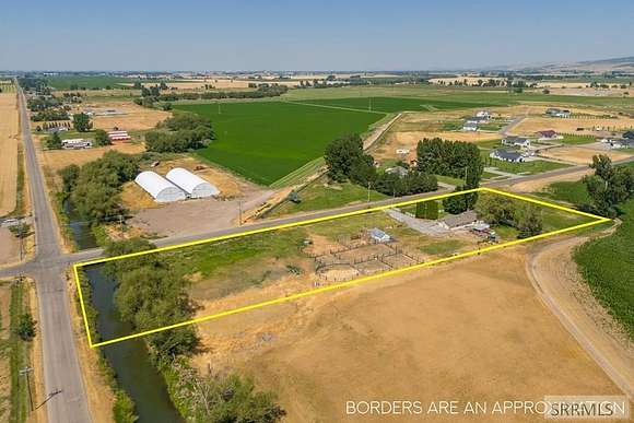 4 Acres of Residential Land with Home for Sale in Shelley, Idaho