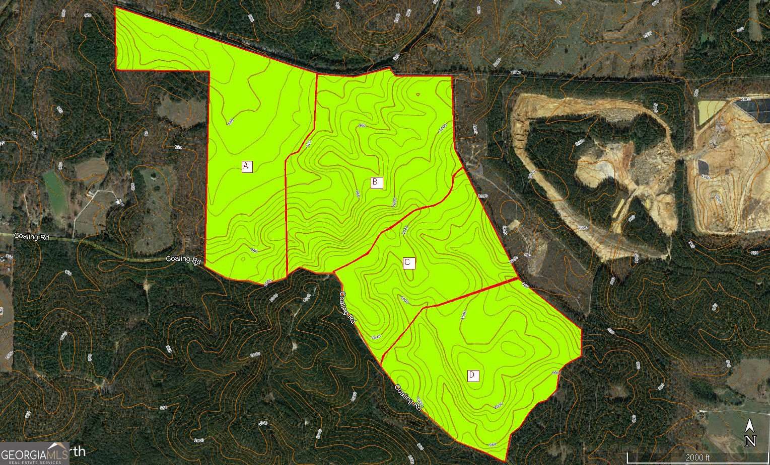 99 Acres of Agricultural Land for Sale in Cedartown, Georgia