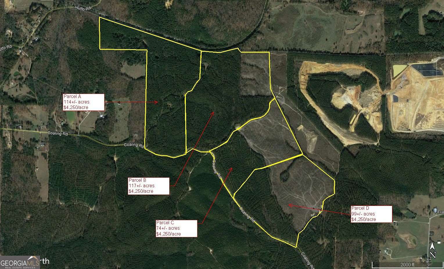 117 Acres of Agricultural Land for Sale in Cedartown, Georgia