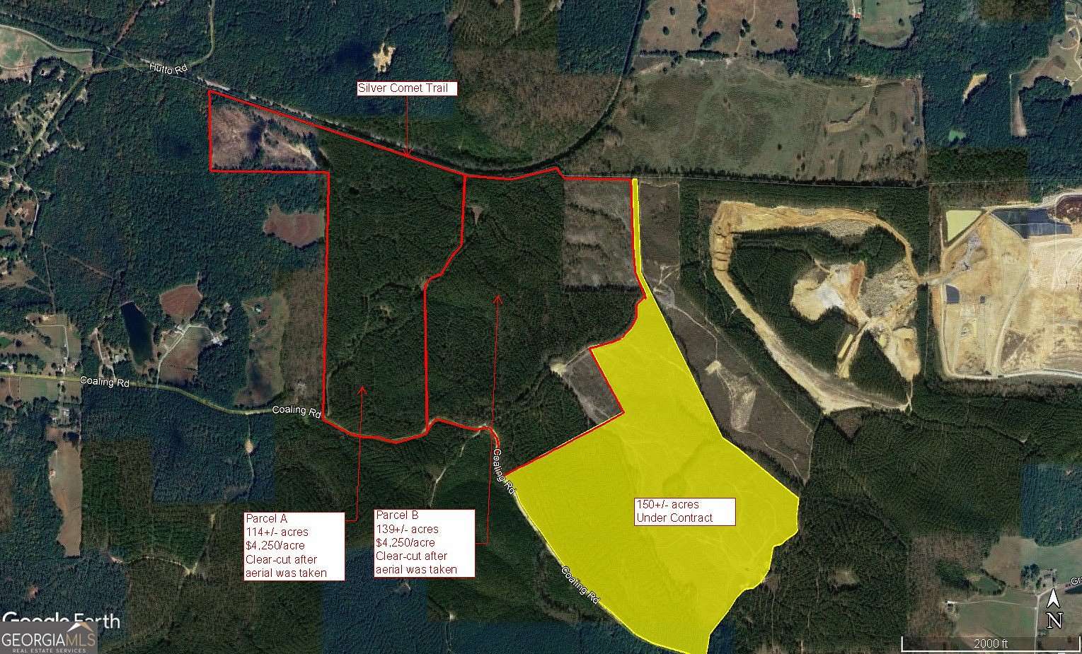 139 Acres of Agricultural Land for Sale in Cedartown, Georgia