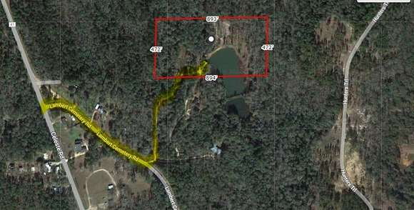 8.9 Acres of Residential Land for Sale in Citronelle, Alabama