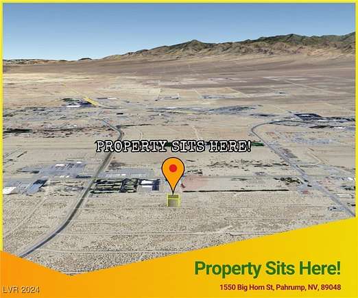 0.26 Acres of Residential Land for Sale in Pahrump, Nevada