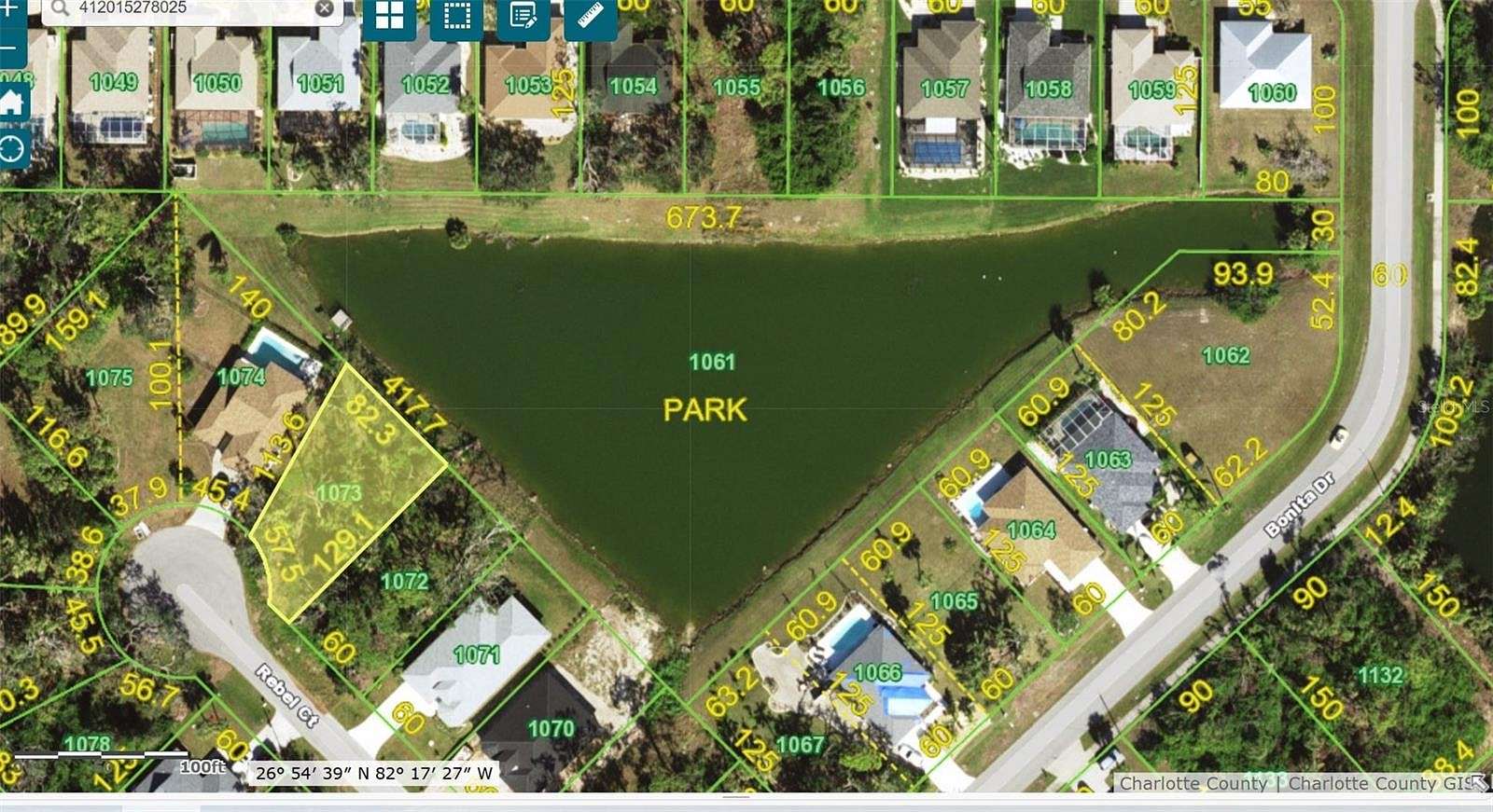 0.19 Acres of Residential Land for Sale in Rotonda West, Florida