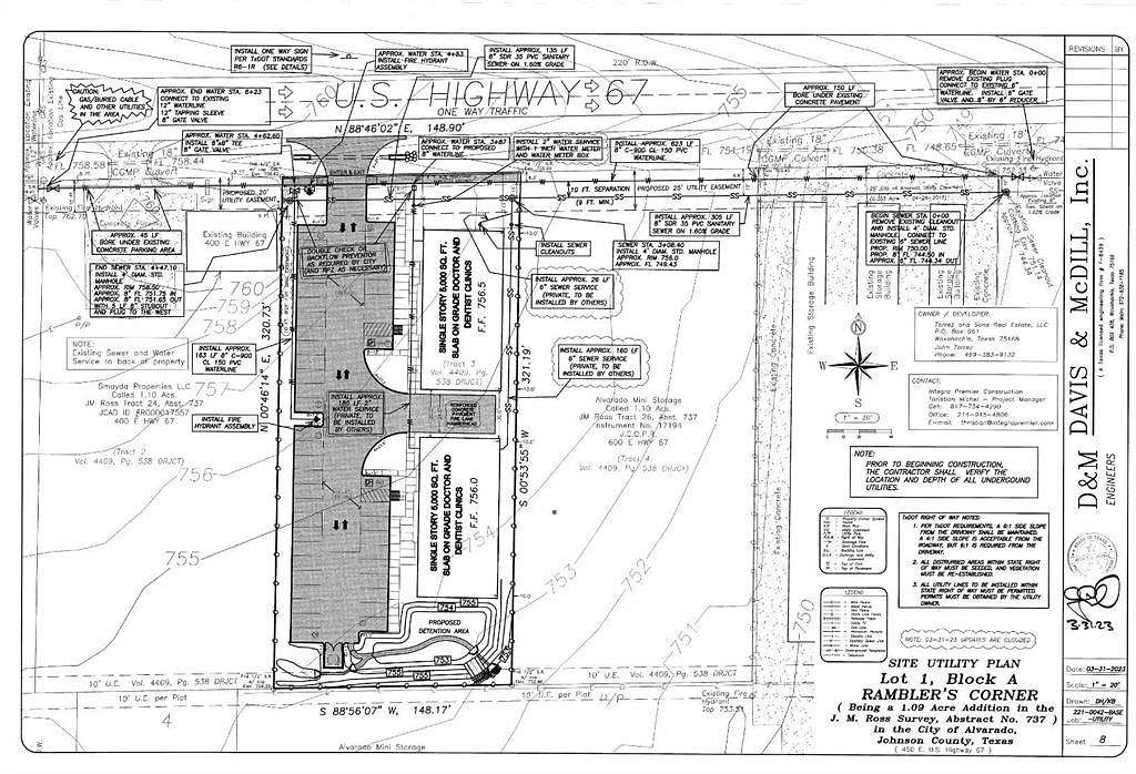 1.1 Acres of Commercial Land for Sale in Alvarado, Texas