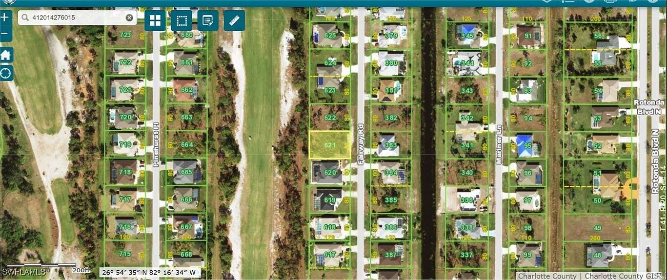 0.22 Acres of Residential Land for Sale in Rotonda West, Florida