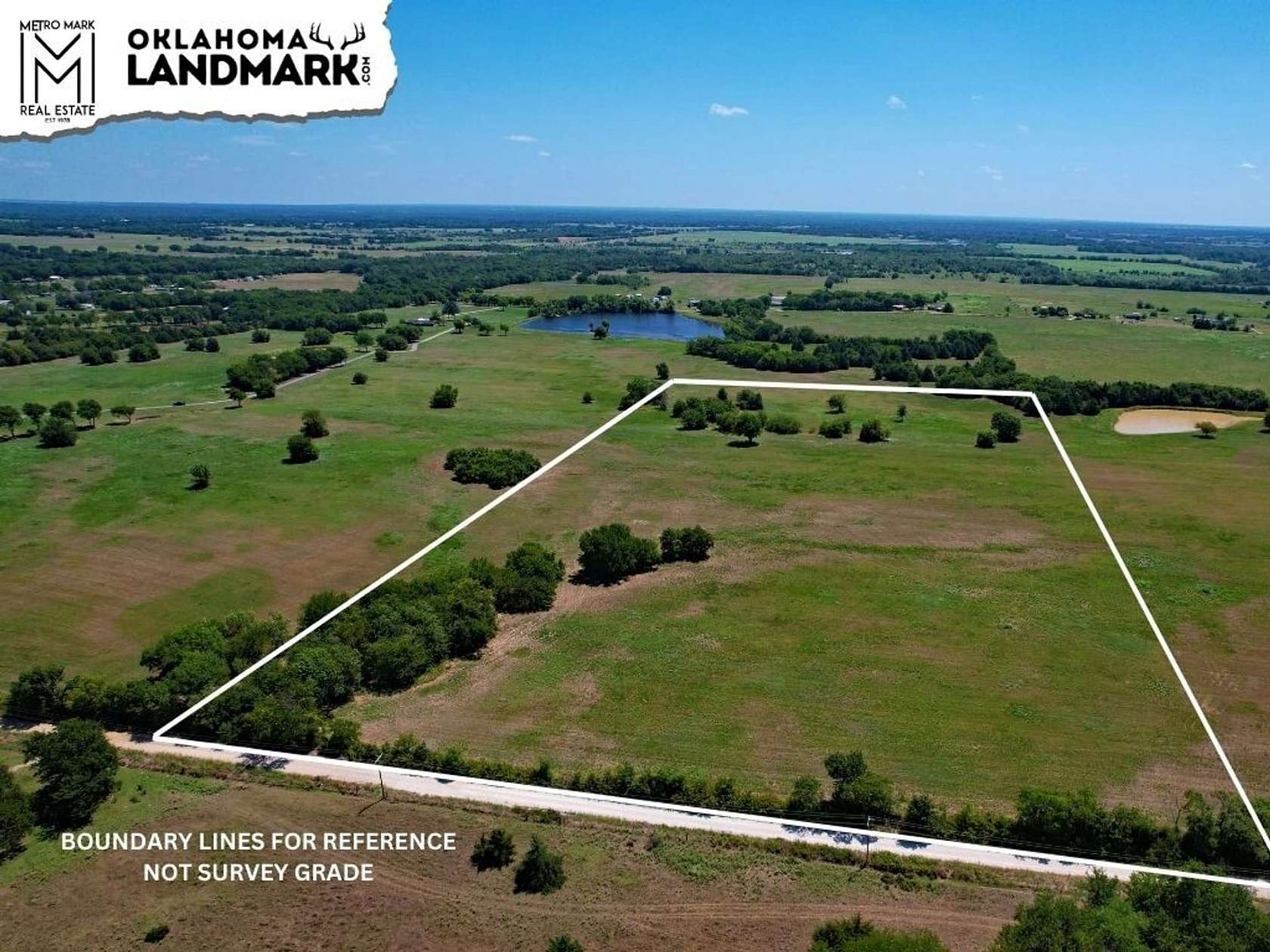 20 Acres of Recreational Land & Farm for Sale in Durant, Oklahoma