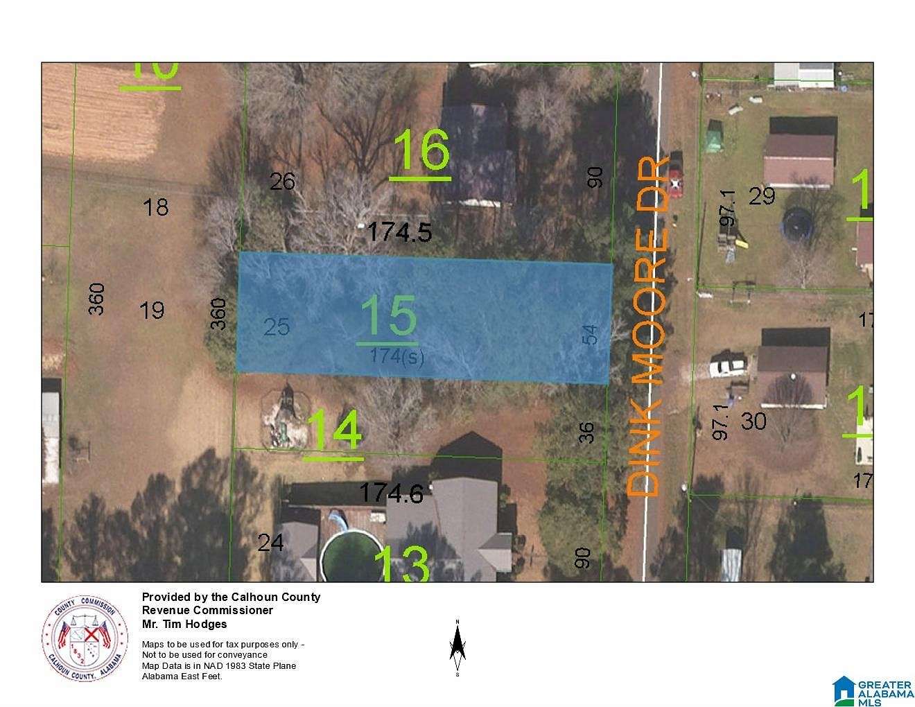 0.22 Acres of Residential Land for Sale in Piedmont, Alabama