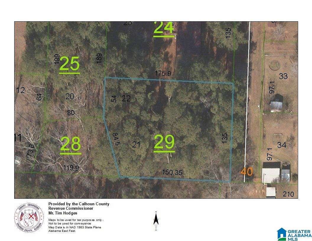 0.53 Acres of Residential Land for Sale in Piedmont, Alabama