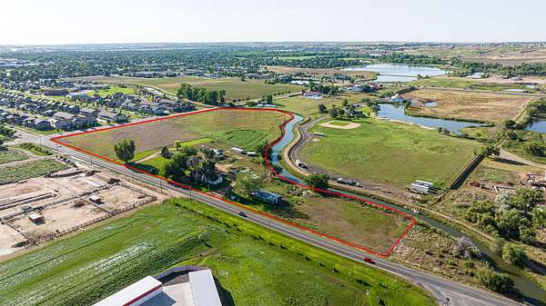 16.7 Acres of Land with Home for Sale in Windsor, Colorado