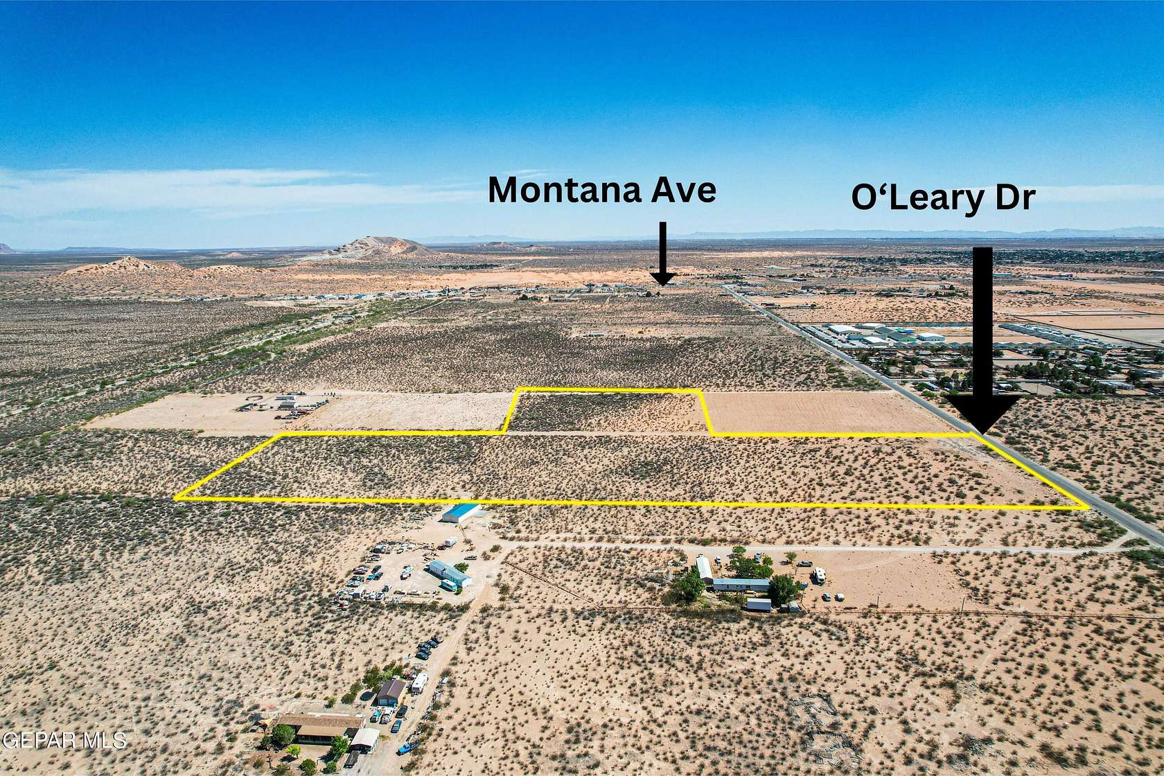 21.85 Acres of Agricultural Land for Sale in El Paso, Texas