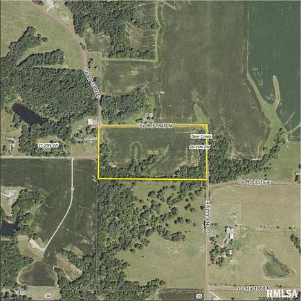 20 Acres of Land for Sale in Deer Creek, Illinois