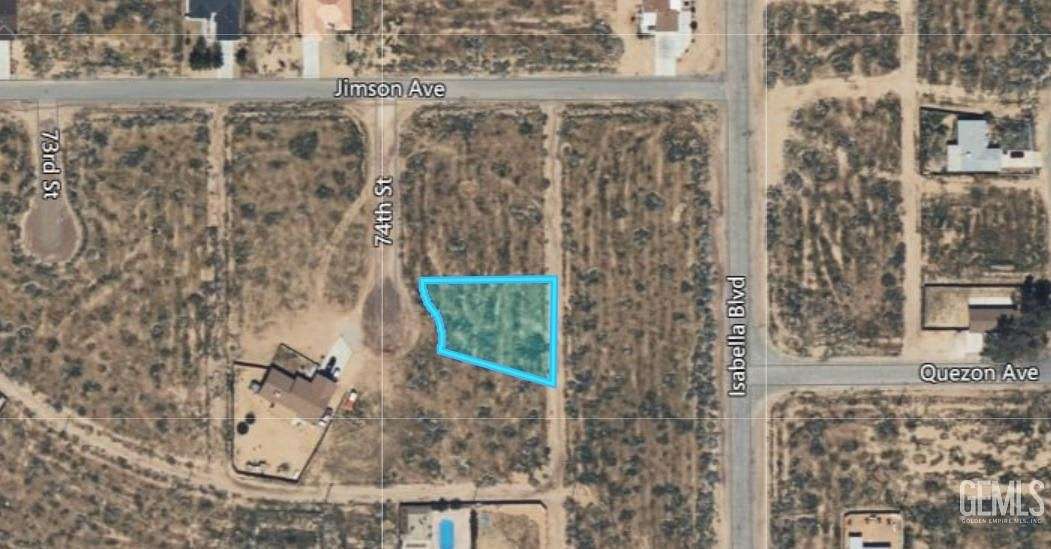 0.271 Acres of Residential Land for Sale in California City, California