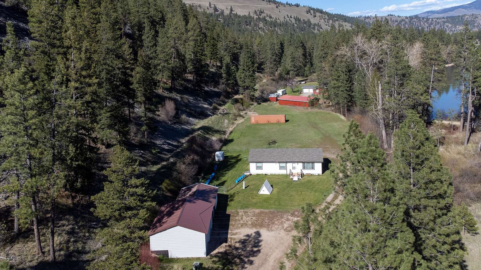 38.41 Acres of Land with Home for Sale in Lolo, Montana