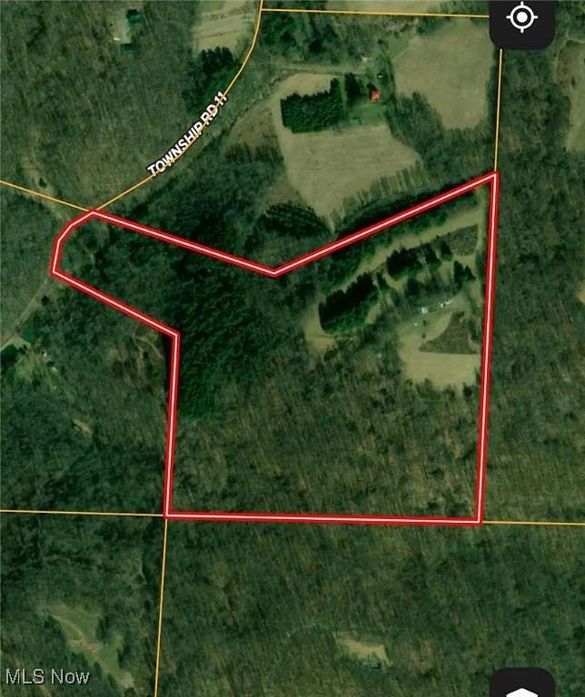 41.743 Acres of Recreational Land & Farm for Sale in Brinkhaven, Ohio