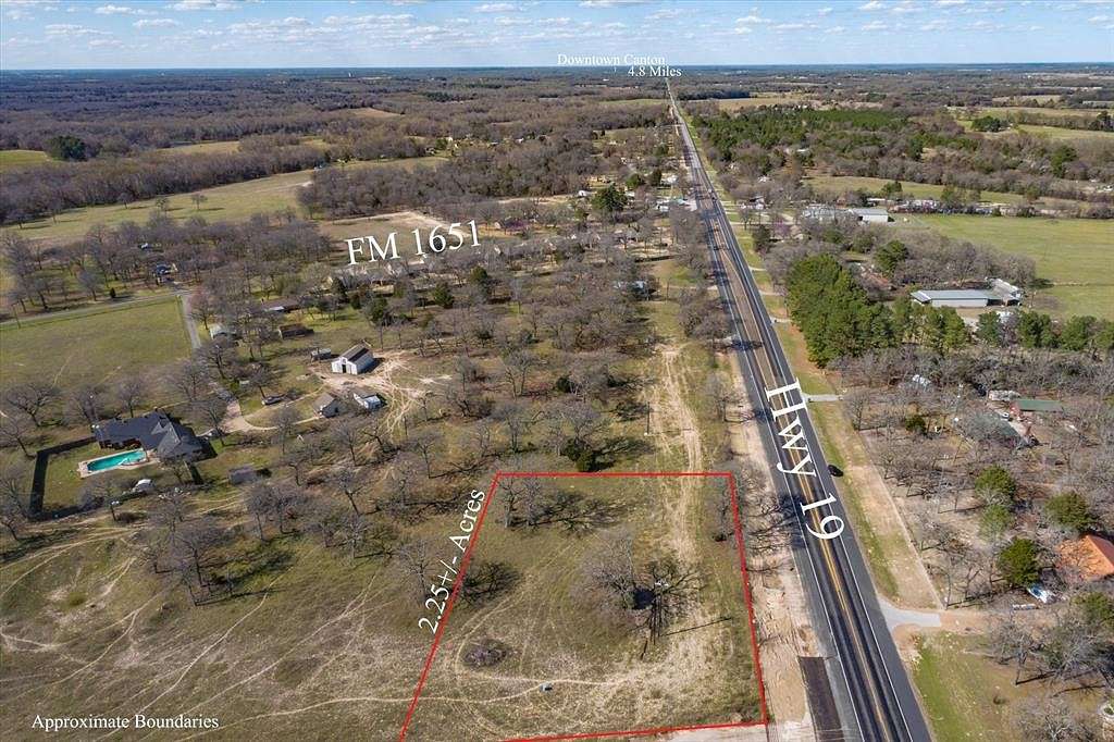 2.25 Acres of Mixed-Use Land for Sale in Canton, Texas