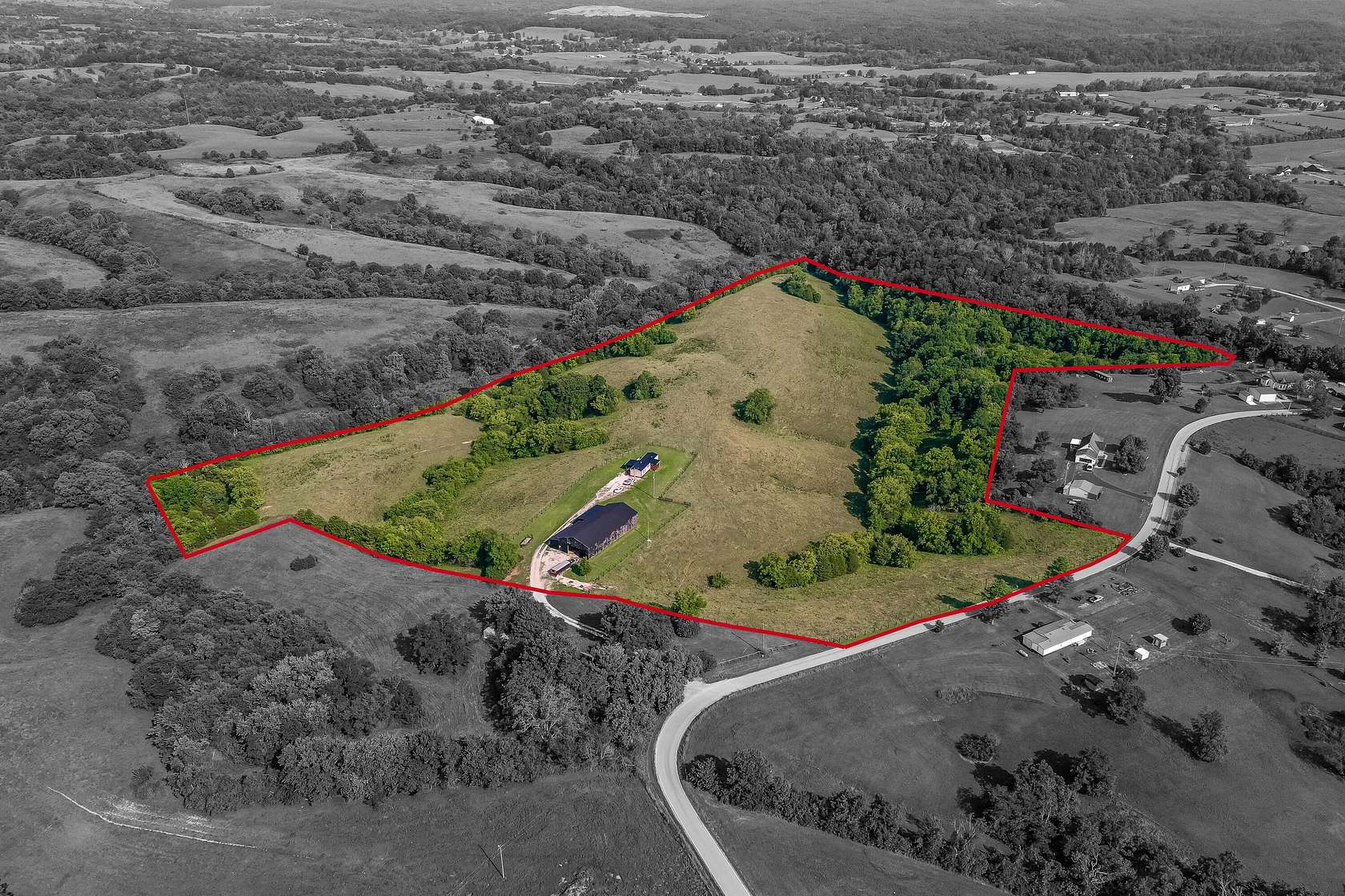 37.16 Acres of Improved Agricultural Land for Sale in Winchester, Kentucky