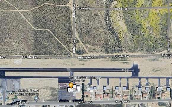 19.79 Acres of Land for Sale in Rosamond, California