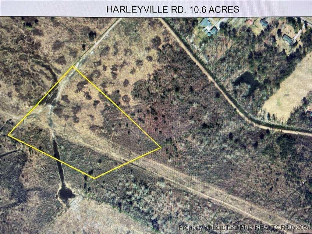 10.6 Acres of Land for Sale in Rowland, North Carolina