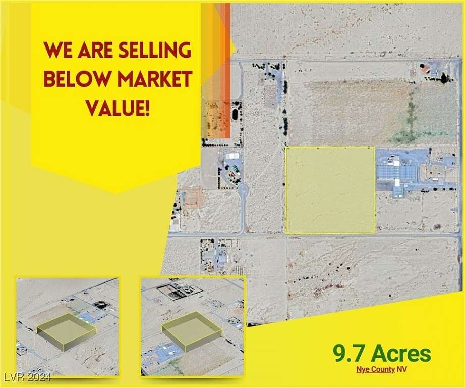 9.7 Acres of Residential Land for Sale in Pahrump, Nevada