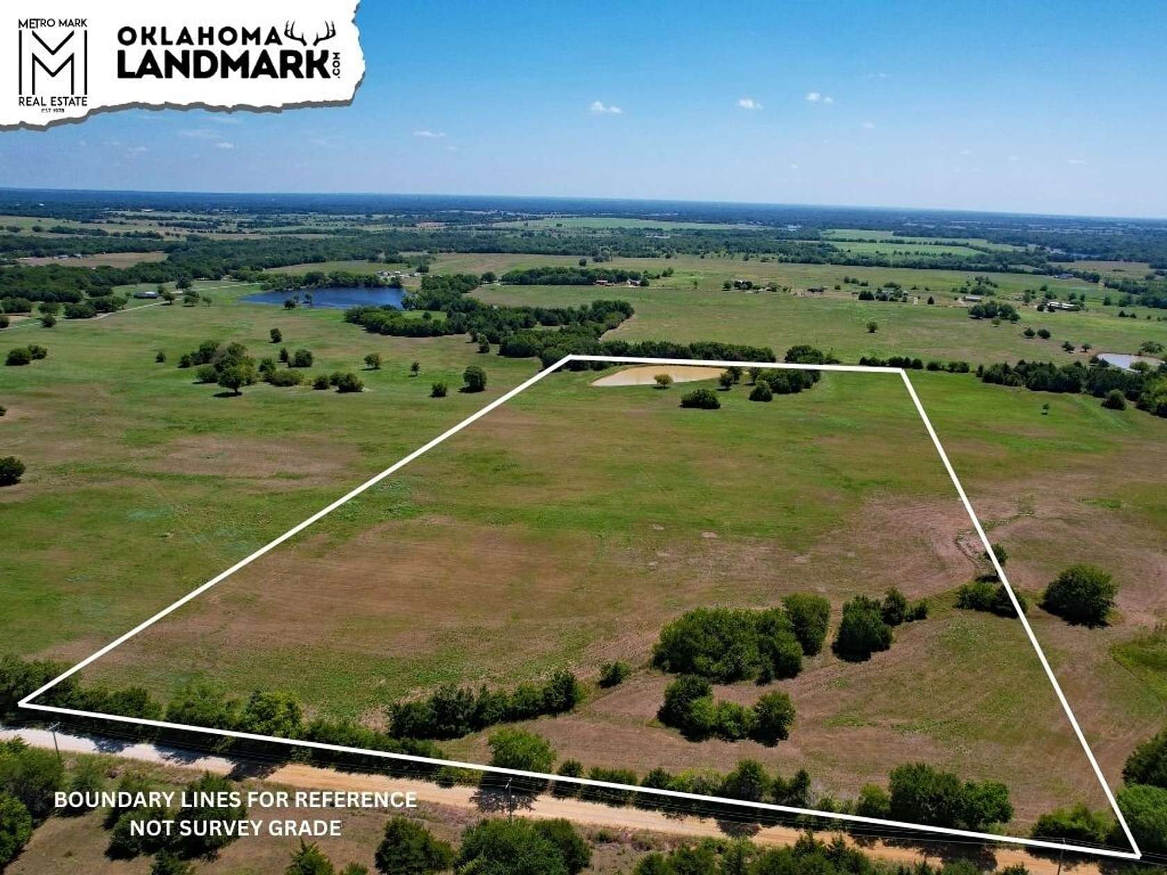 20 Acres of Recreational Land & Farm for Sale in Durant, Oklahoma