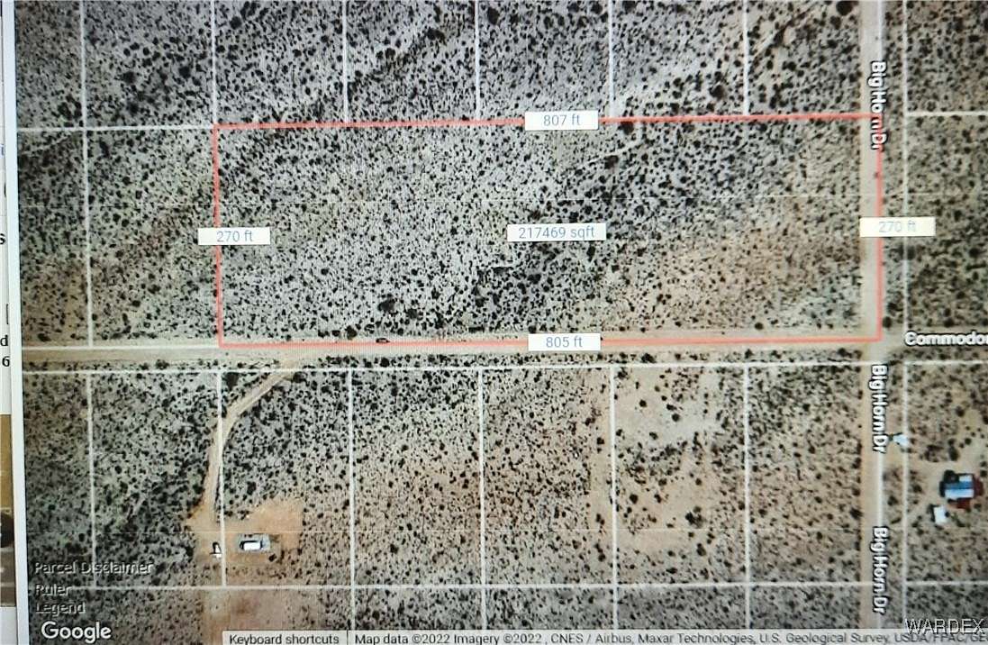 4.992 Acres of Land for Sale in Meadview, Arizona